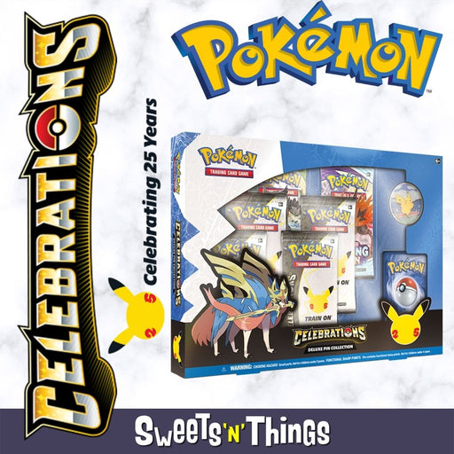 Pokémon TCG: Celebrations Deluxe Pin Box - Sweets 'n' Things