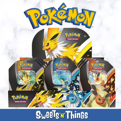 Pokémon TCG: Eevee Evolutions Tin x 3 (Fall 2021) - Sweets 'n' Things