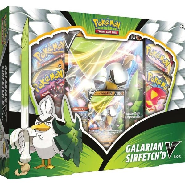 Pokemon TCG: Galarian Sirfetch'd V Box - Sweets 'n' Things