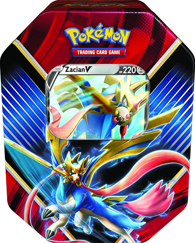 Pokémon TCG: Legends of Galar V Tin - Zacian V - Sweets 'n' Things