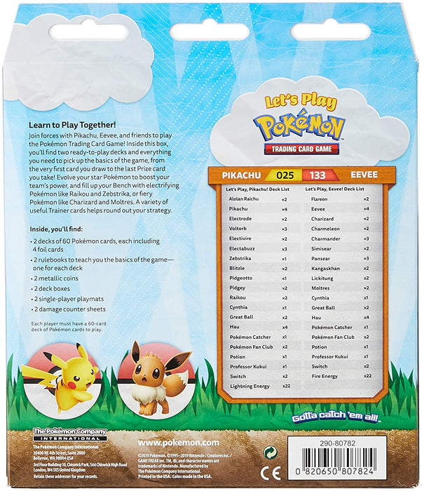 Pokémon TCG: Let's Play Decks Pikachu and Eevee - Sweets 'n' Things