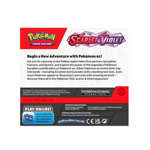 Pokémon TCG: Scarlet & Violet Boosters