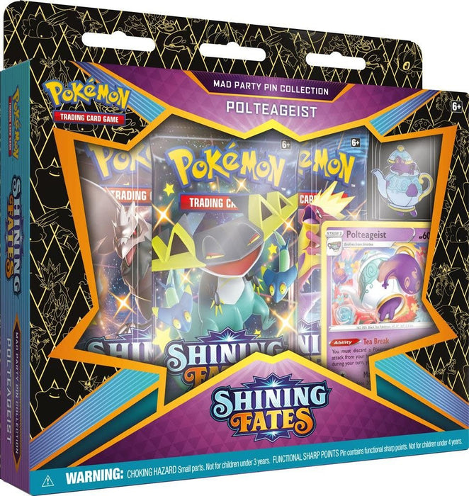 Pokémon TCG: Shining Fates Mad Party Pin Collection Bunnelby (SWSH 4.5) - Sweets 'n' Things