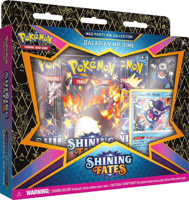Pokémon TCG: Shining Fates Mad Party Pin Collection Bunnelby (SWSH 4.5) - Sweets 'n' Things