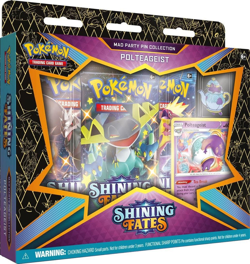 Pokémon TCG: Shining Fates Mad Party Pin Collection Dedenne - Sweets 'n' Things