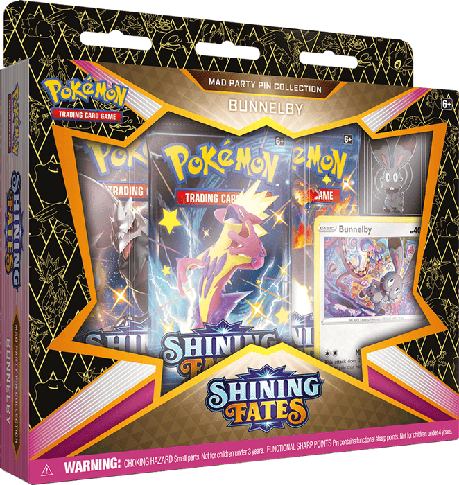 Pokémon TCG: Shining Fates Mad Party Pin Collection Polteageist - Sweets 'n' Things