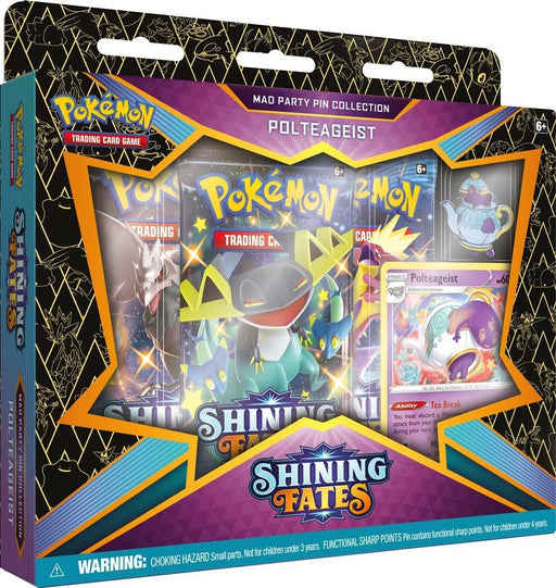 Pokémon TCG: Shining Fates Mad Party Pin Collection Polteageist - Sweets 'n' Things