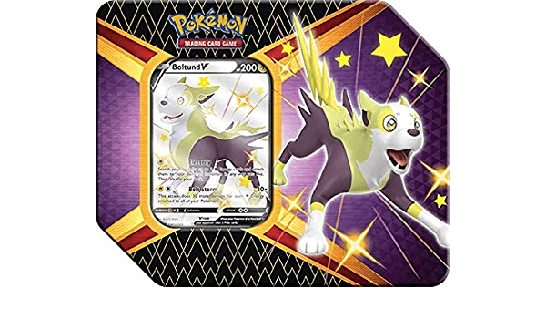 Pokémon TCG: Shining Fates Tin Boltund V (SWSH4.5) - Sweets 'n' Things