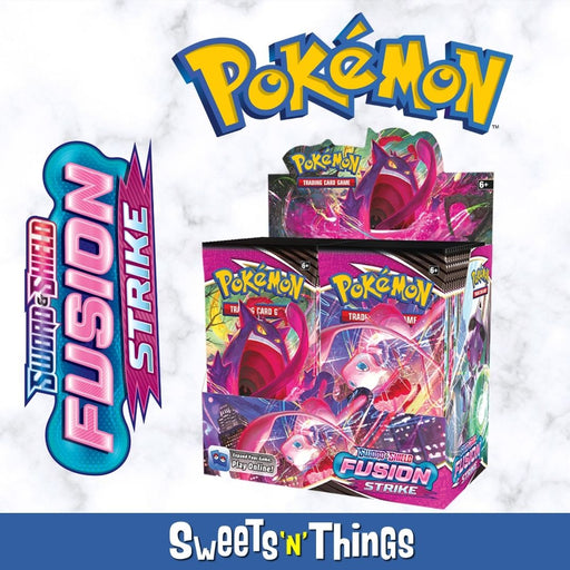 Pokémon TCG: S&S 8 Fusion Strike Booster Box - Sweets 'n' Things