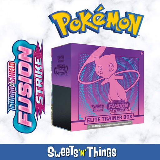 Pokémon TCG: S&S 8 Fusion Strike Elite Trainer Box ETB - Sweets 'n' Things