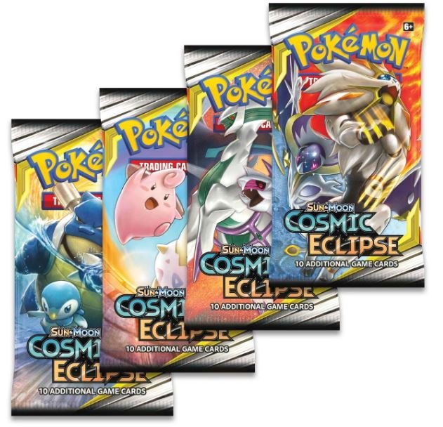 Pokémon TCG: Sun and Moon Cosmic Eclipse Booster Pack - Sweets 'n' Things