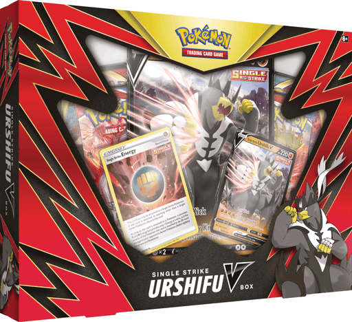 Pokémon TCG: URSHIFU V Single Strike - Red - Sweets 'n' Things