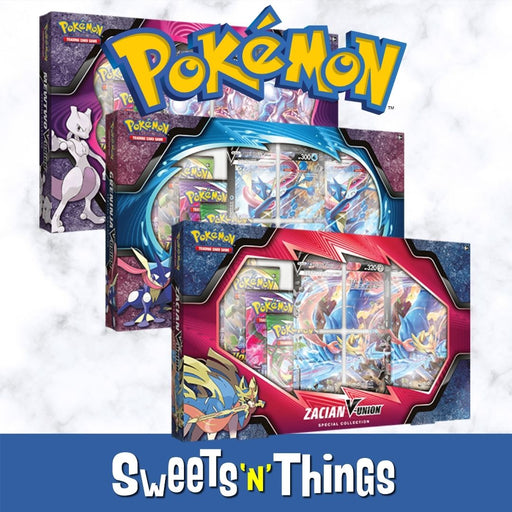 Pokémon TCG: V-Union Special Collection Mewtwo, Greninja & Zacian - Sweets 'n' Things