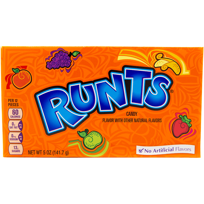 Runts Candy - 141g theatre box USA IMPORT - Sweets 'n' Things