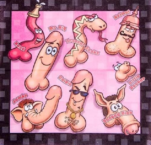 Hen Party Willy Napkins  (More In Store)