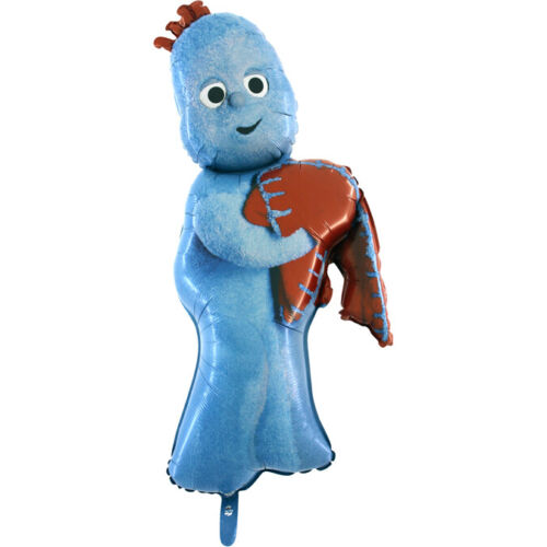 In the Night Garden-Igglepiggle SuperShape Helium Filled Foil Balloon - 43" (Optional Helium Inflation)