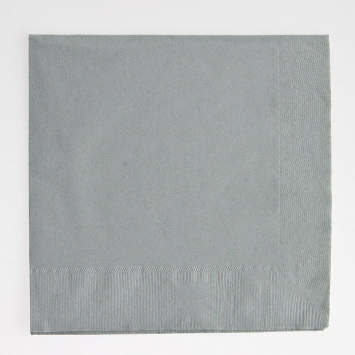 Silver Paper Napkins - Sweets 'n' Things