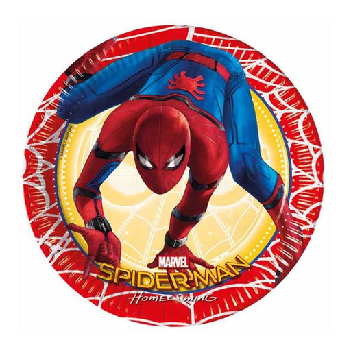 Spider-Man Marvel Party Lunch Plates 20cm - Sweets 'n' Things