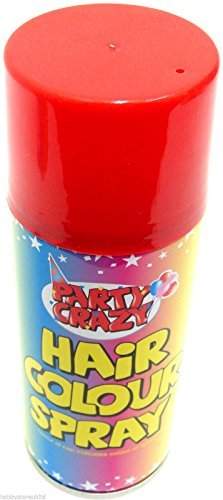 Temporary Hair Colour Spray - RED - Sweets 'n' Things