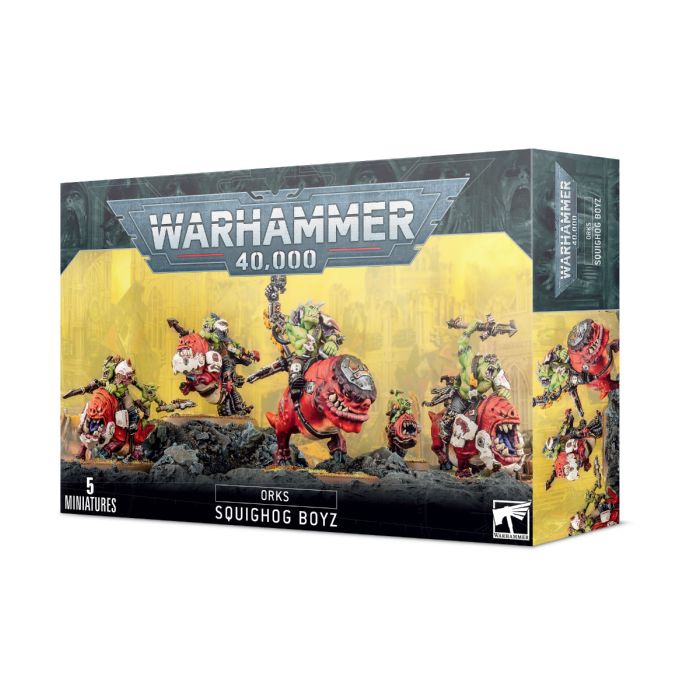 Warhammer 40K - Orks Squighog Boyz