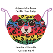 TY Dotty Multicolour Face Mask - One Size - Sweets 'n' Things