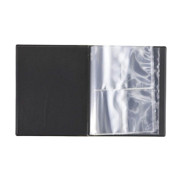Black Standard 4-Pocket Folder Portfolio Accessory