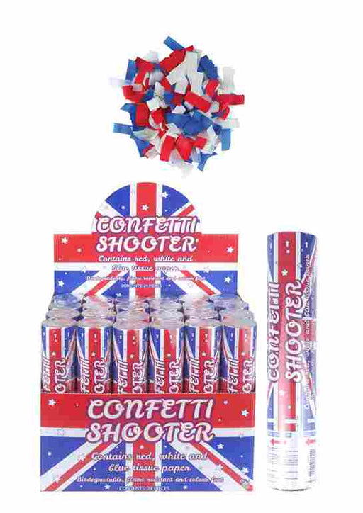 Union Jack Confetti Shooter - Sweets 'n' Things