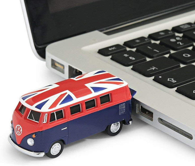 VW Union Jack Campervan 8GB USB Memory Stick - Sweets 'n' Things