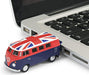 VW Union Jack Campervan 8GB USB Memory Stick - Sweets 'n' Things