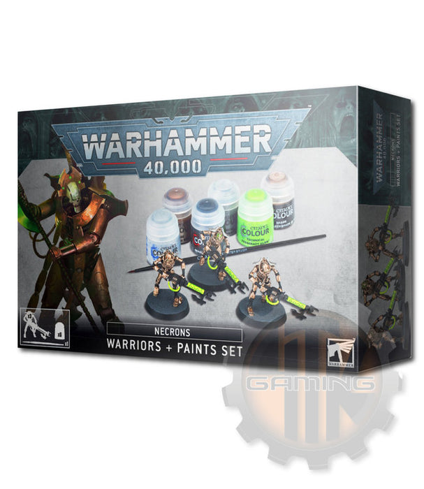 WARHAMMER - Necrons Warriors + Paint Set