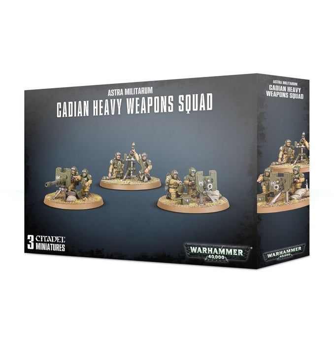 Warhammer 40K: Astra Militarum Cadian Heavy Weapon Squad - Sweets 'n' Things
