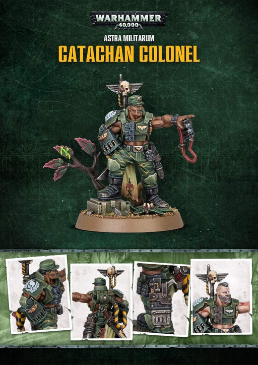 Warhammer 40K Astra Militarum Catachan Colonel - Store Anniversary Miniature - Sweets 'n' Things
