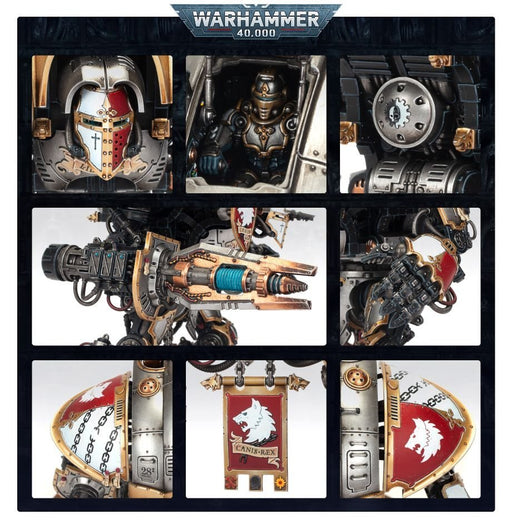 Warhammer 40K: Knight Preceptor Canis Rex - Sweets 'n' Things