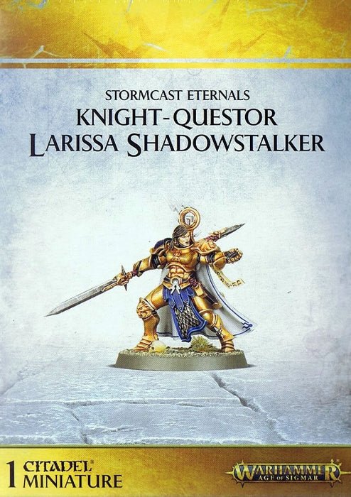 Warhammer Age of Sigmar Stormcast Eternals Knight-Questor Larissa Shadowstalker - Sweets 'n' Things