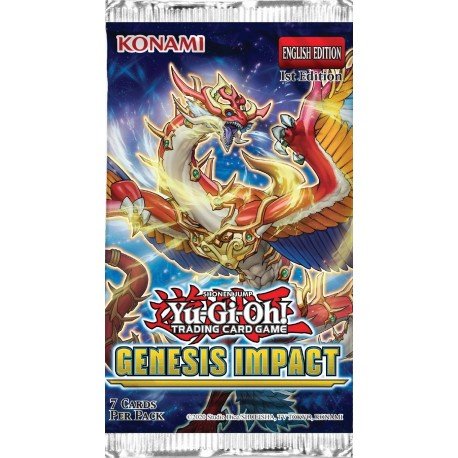 Yu-Gi-Oh! TCG Genesis Impact Booster Pack - Sweets 'n' Things